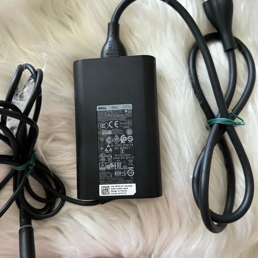 Dell 65W 19.5V 3.34A AC Adapter Charger Power Supply